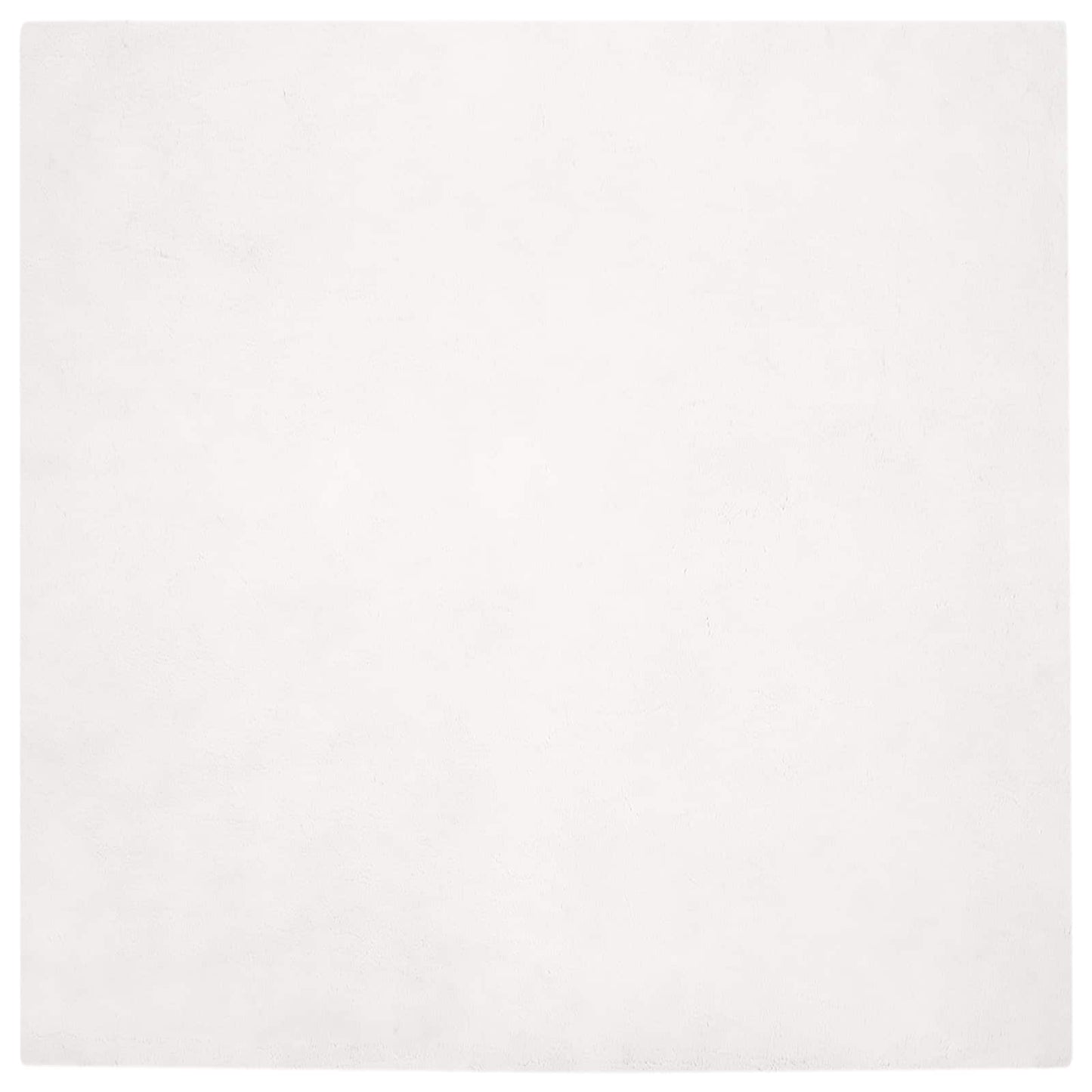 Anti-Sklisikker Fuskepels Teppet Olite Hvit 200 x 200 cm