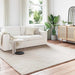 Skliikkerteppe i kunstig kaninpels OLITE Beige 240 x 240 cm
