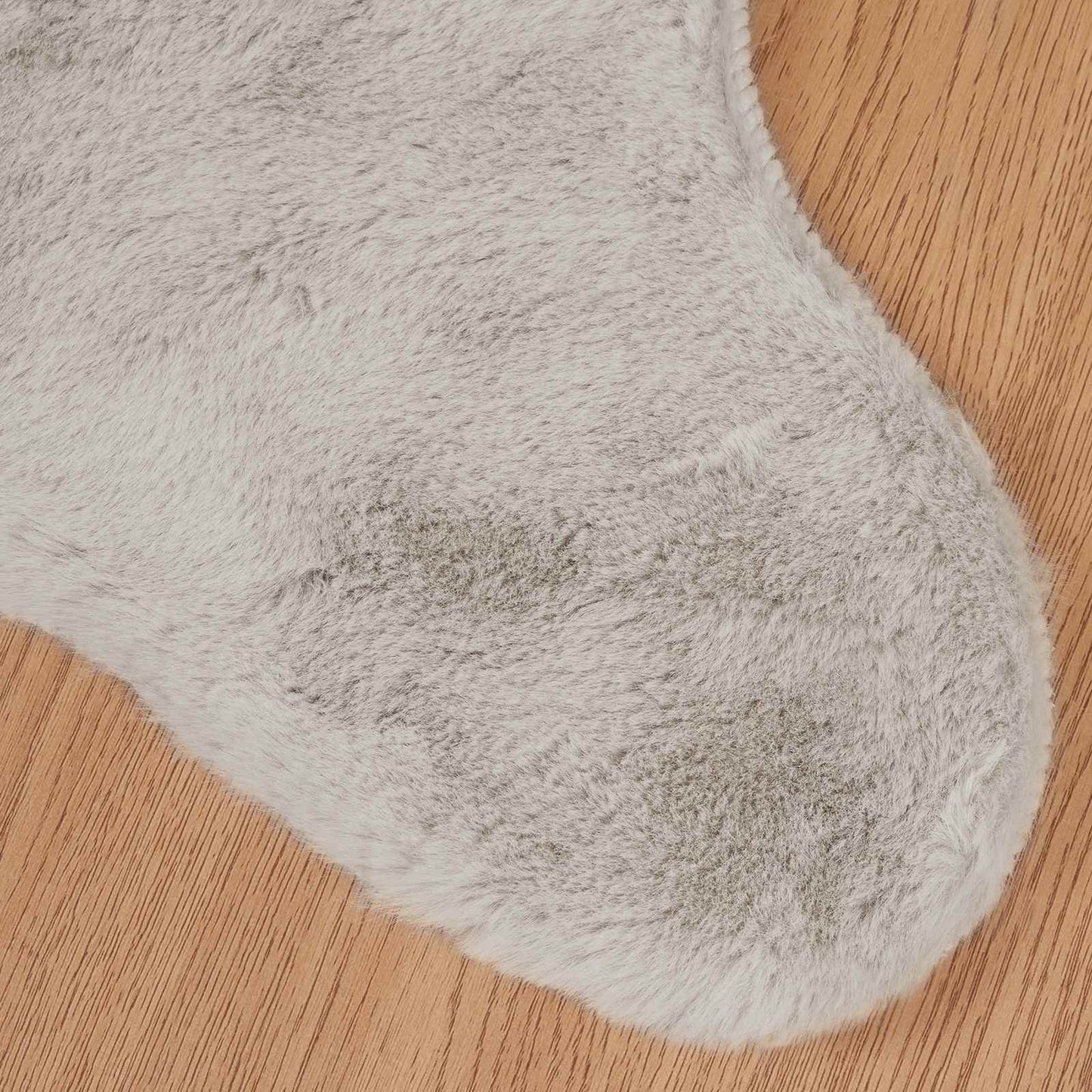 Skliikkerteppe i kunstig kaninpels OLITE Beige 80 x 120 cm