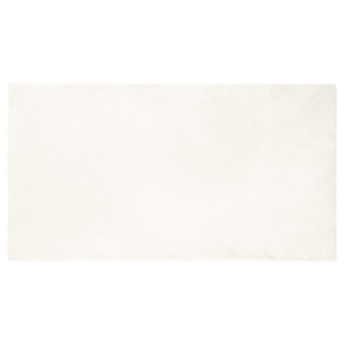 Skliikkerteppe i kunstig kaninpels OLITE Krem 60 x 110 cm