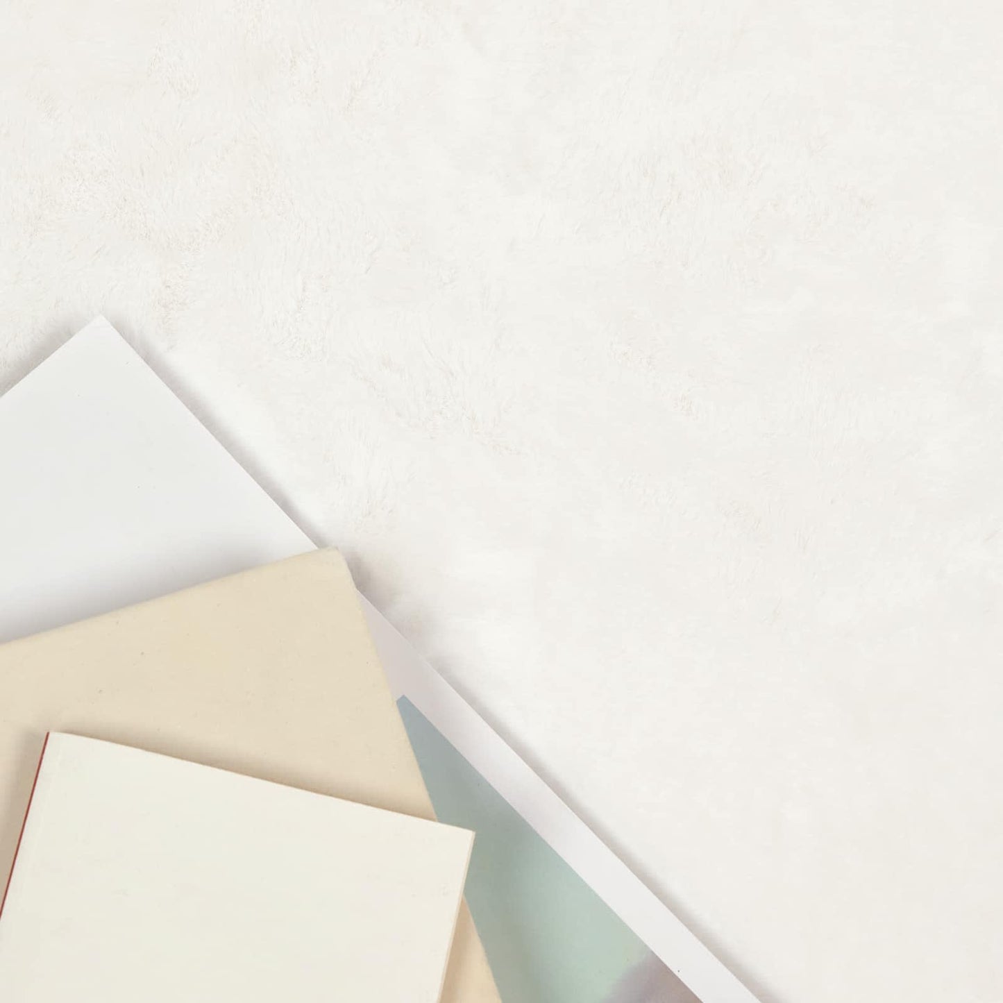 Anti-Sklisikker Fuskepels Teppet Olite Krem 200 x 200 cm