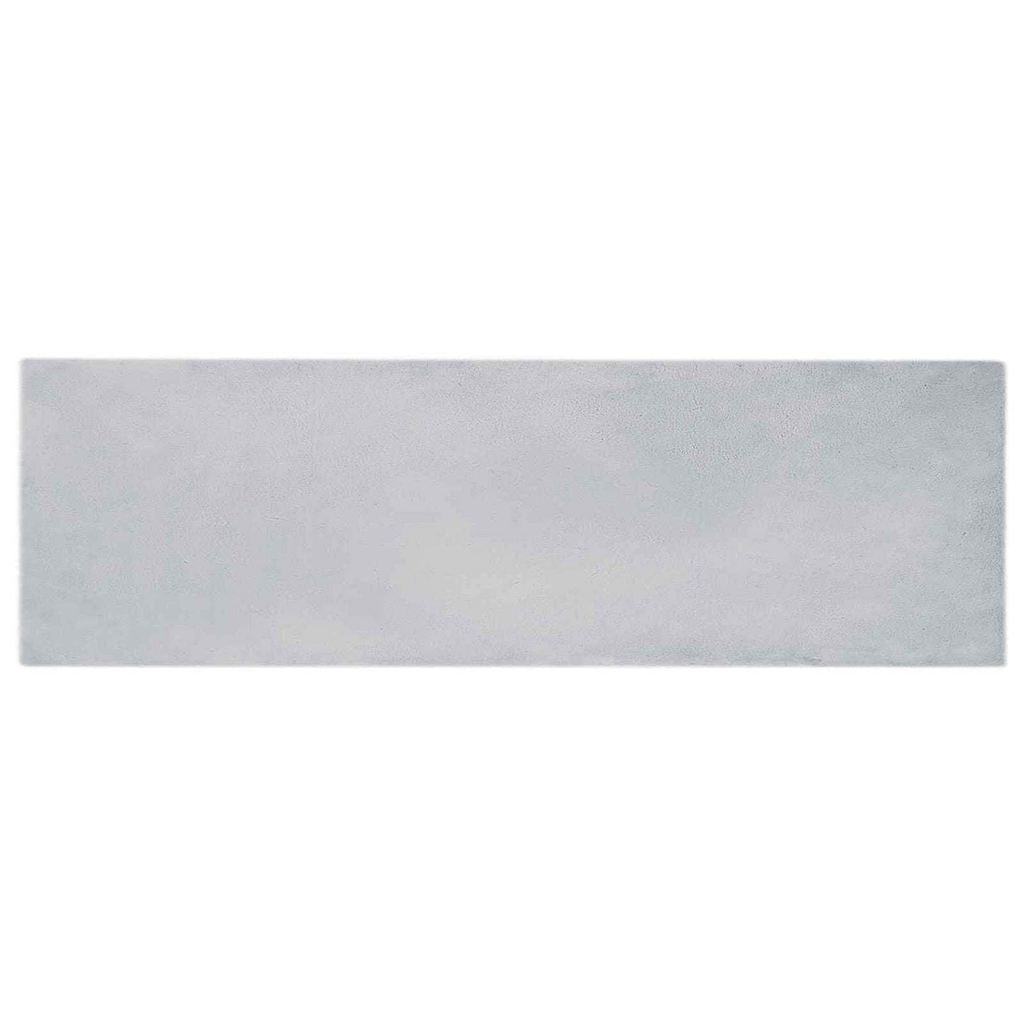 Skliikkerteppe i kunstig kaninpels OLITE Grå 80 x 250 cm