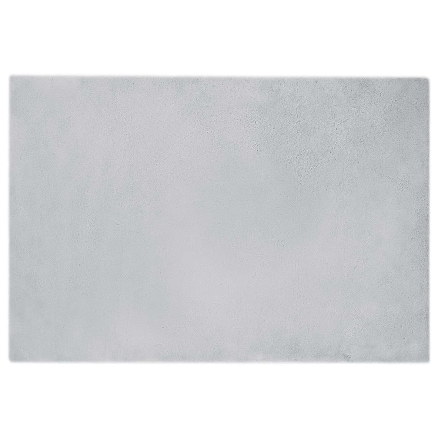 Skliikkerteppe i kunstig kaninpels OLITE Grå 120 x 170 cm