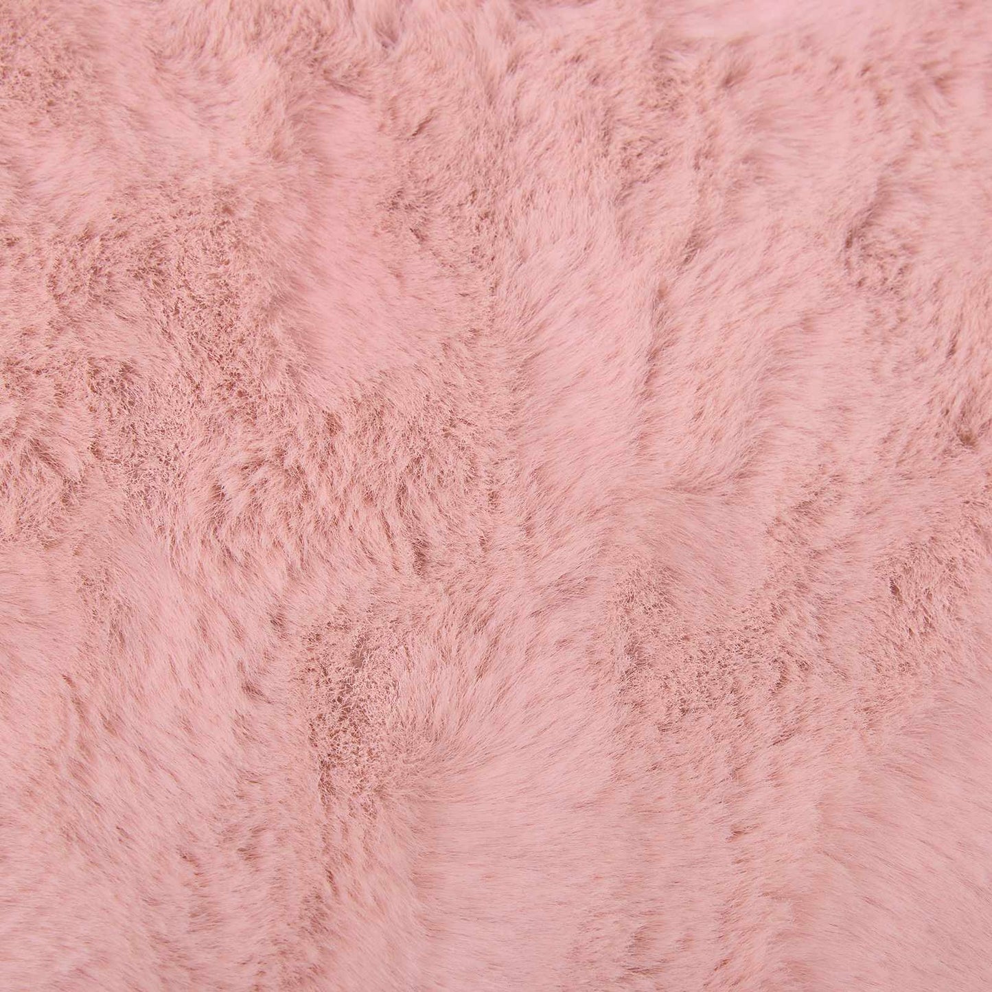 Skliikkerteppe i kunstig kaninpels OLITE Rosa 160 x 230 cm