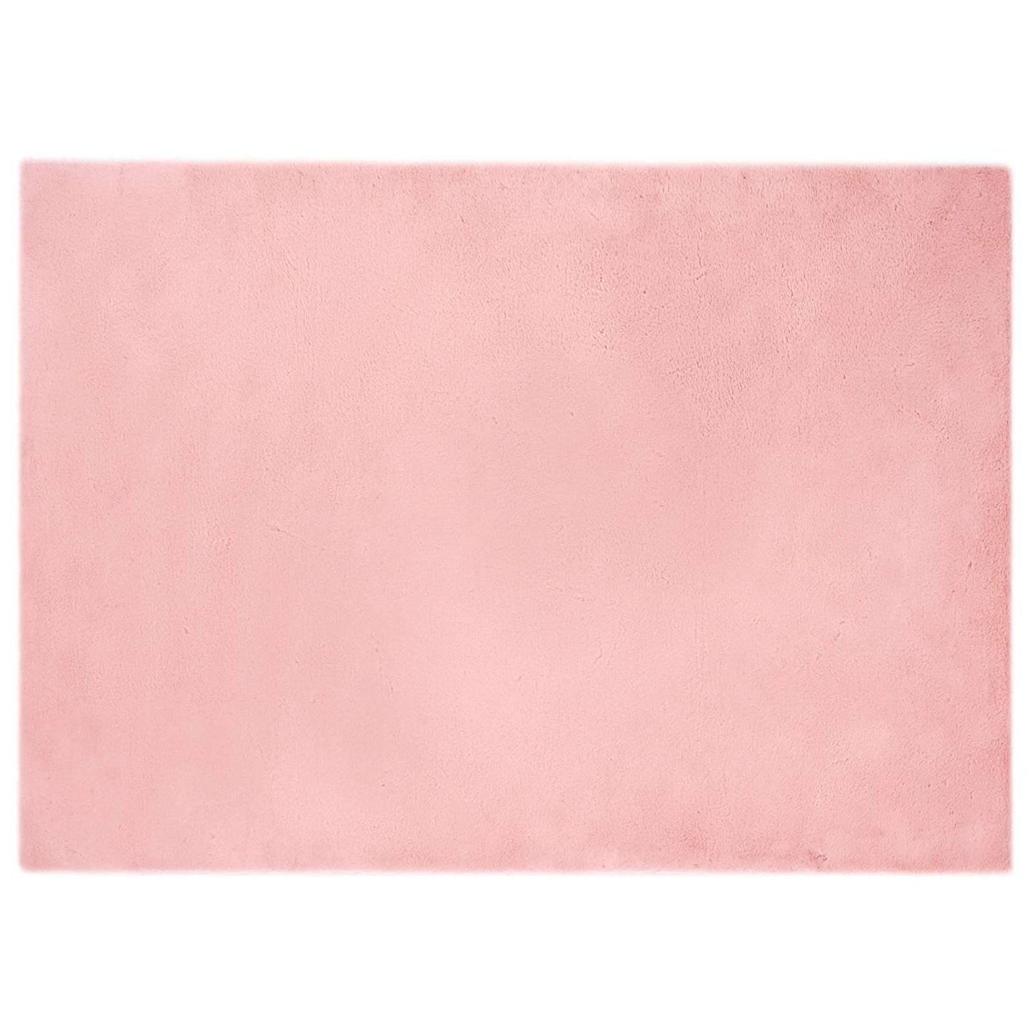 Skliikkerteppe i kunstig kaninpels OLITE Rosa 240 x 340 cm