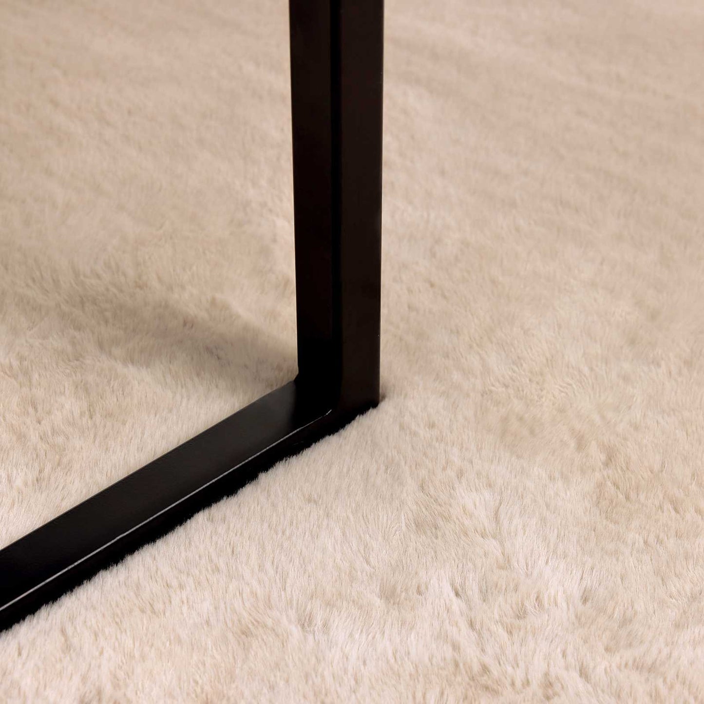 Anti-Sklisikker Fuskepels Teppet Olite Gråbrun 240 x 340 cm