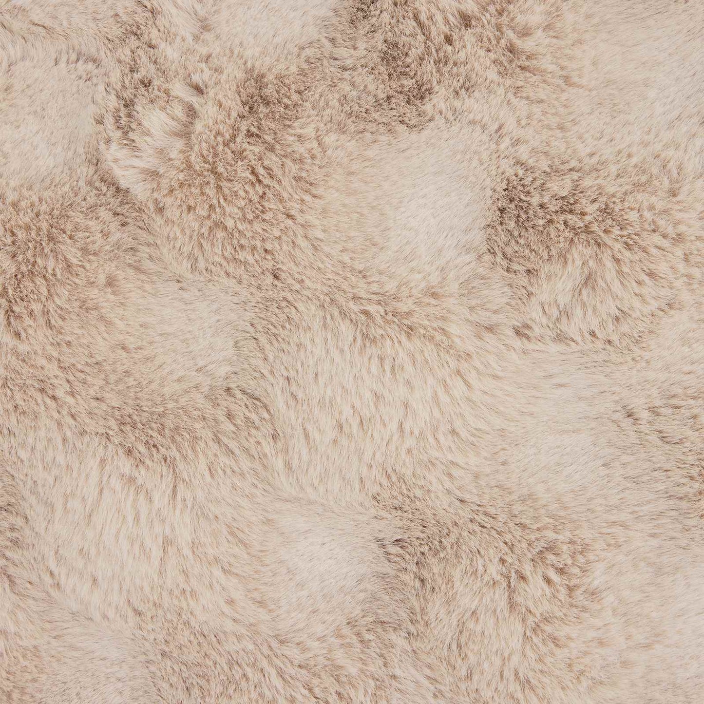 Skliikkerteppe / pledd i kunstig kaninpels Olite 4 pcs Beige