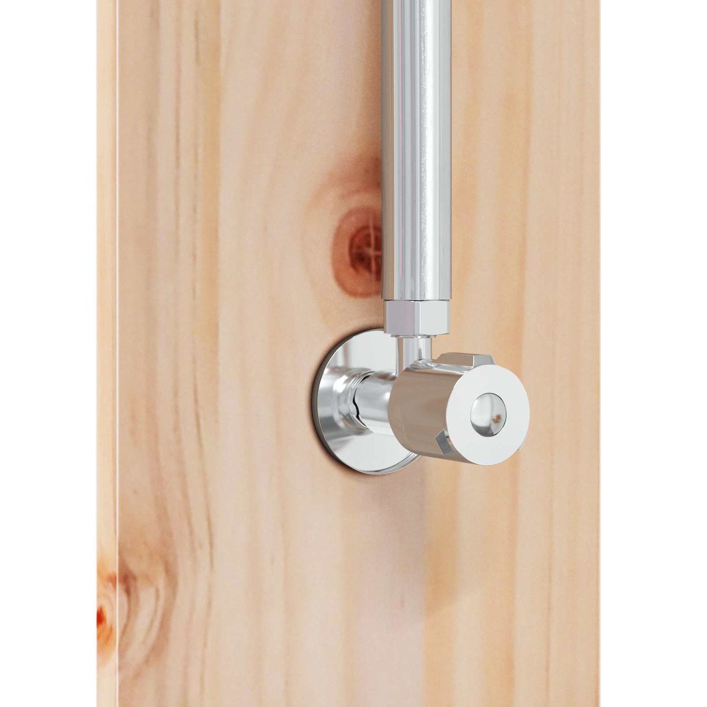 Utendørs dusj Naturlig 75 x 76 x 217 cm Massiv furu