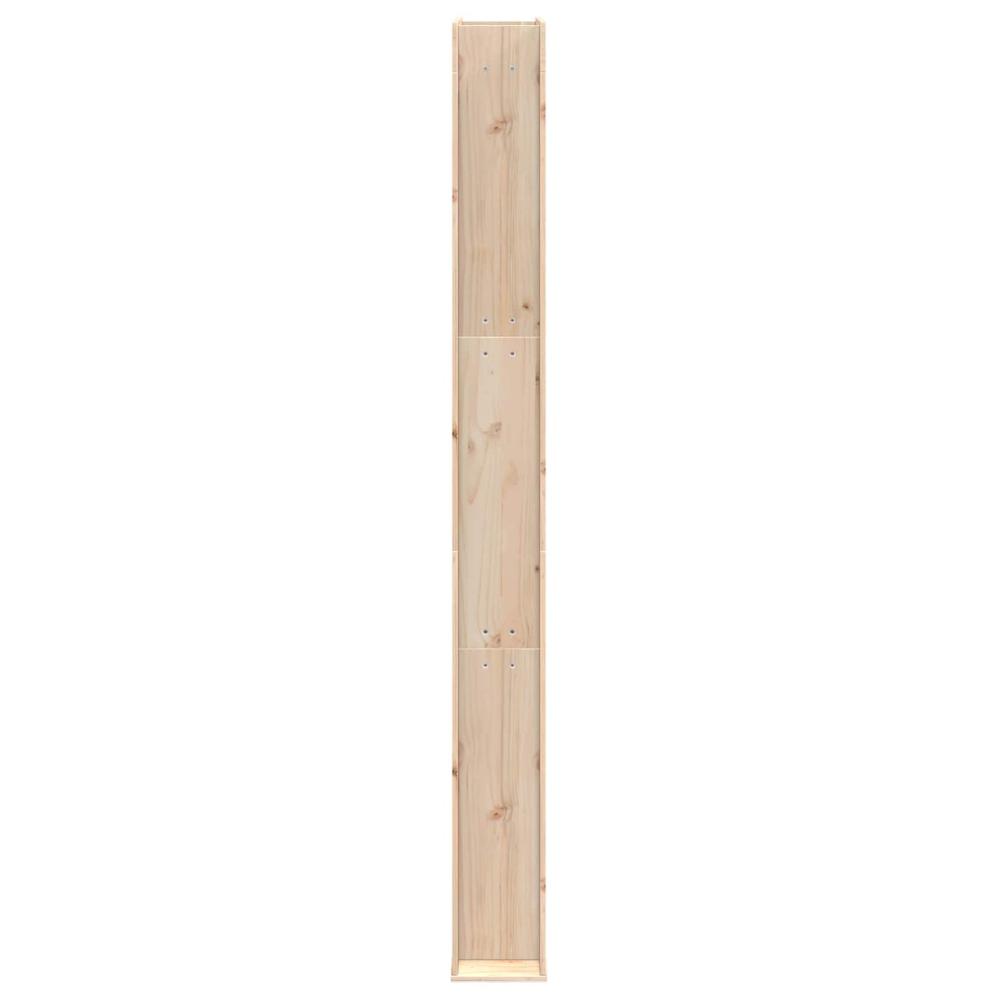 Utendørs dusj 226 cm Massivt furutre og rustfritt stål Naturlig