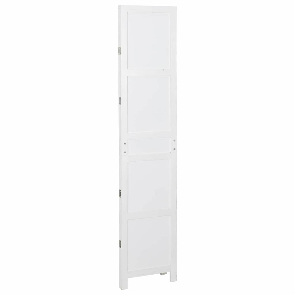 Romdivider Panel Hvit 106 x 165 cm MDF