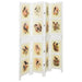 Romdivider Panel Hvit 141,5 x 165 cm MDF