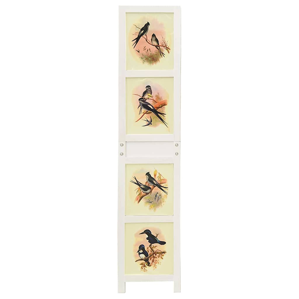 Romdivider Panel Hvit 212 x 165 cm MDF