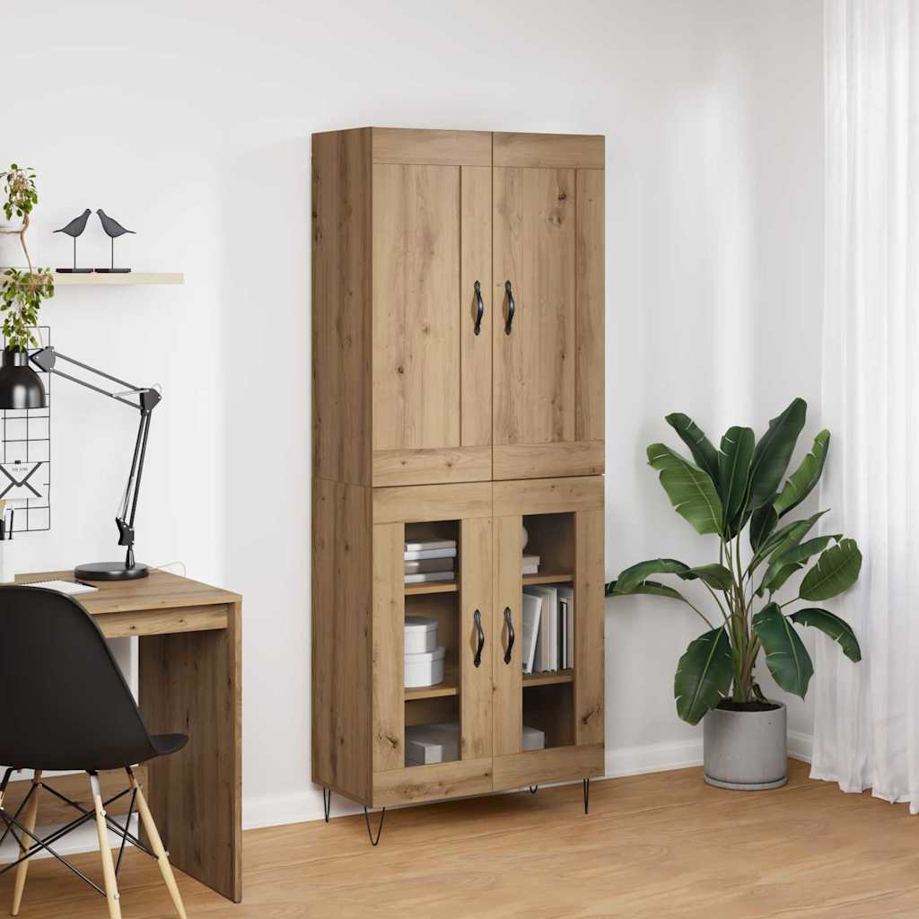 Høyskap Artisan Eik 69,5 x 34 x 180 cm Konstruert tre