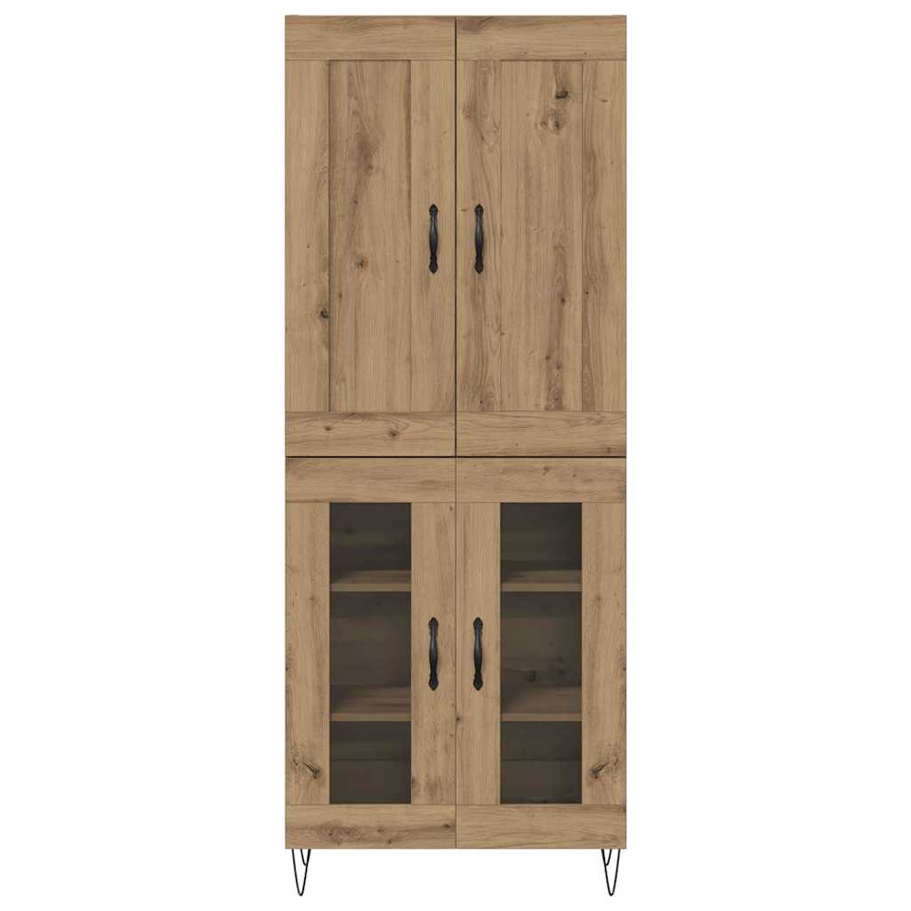 Høyskap Artisan Eik 69,5 x 34 x 180 cm Konstruert tre
