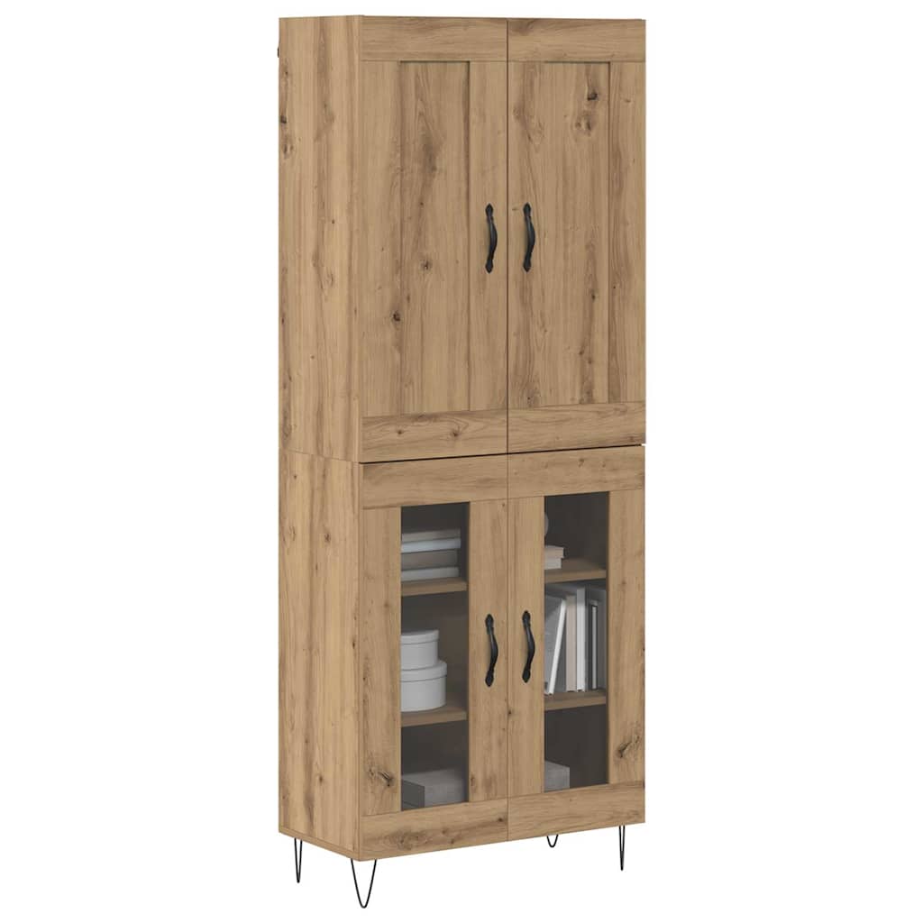 Høyskap Artisan Eik 69,5 x 34 x 180 cm Konstruert tre
