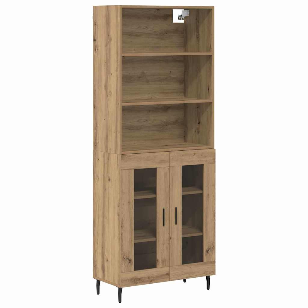 Høyskap 2 pcs Artisan Eik 69,5 x 32,5 x 180 cm Konstruert tre