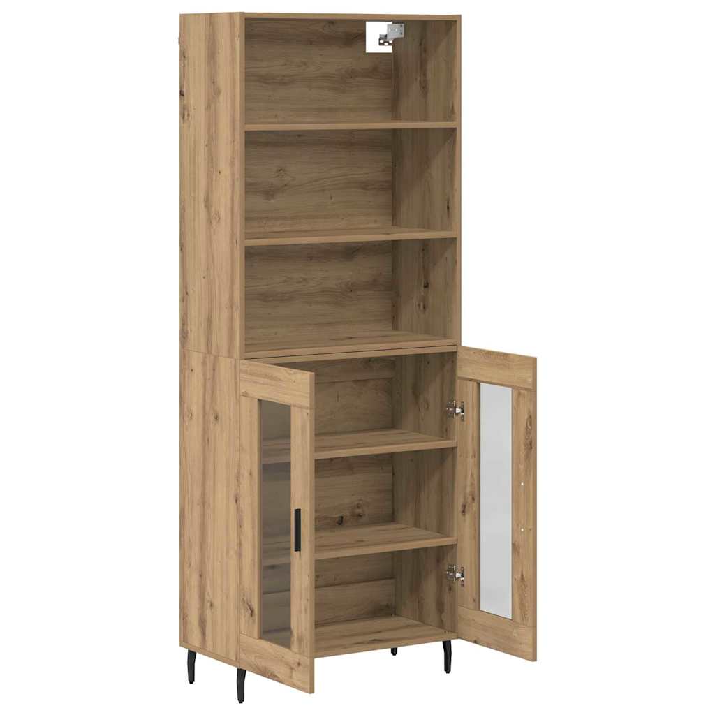 Høyskap 2 pcs Artisan Eik 69,5 x 32,5 x 180 cm Konstruert tre