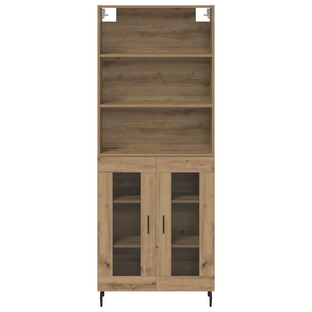 Høyskap 2 pcs Artisan Eik 69,5 x 32,5 x 180 cm Konstruert tre
