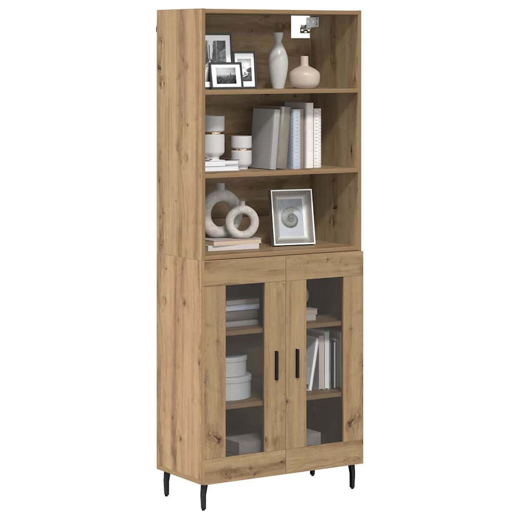 Høyskap 2 pcs Artisan Eik 69,5 x 32,5 x 180 cm Konstruert tre