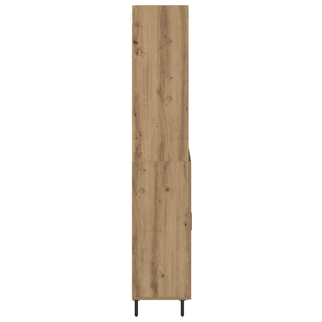 Høyskap 2 pcs Artisan Eik 69,5 x 32,5 x 180 cm Konstruert tre