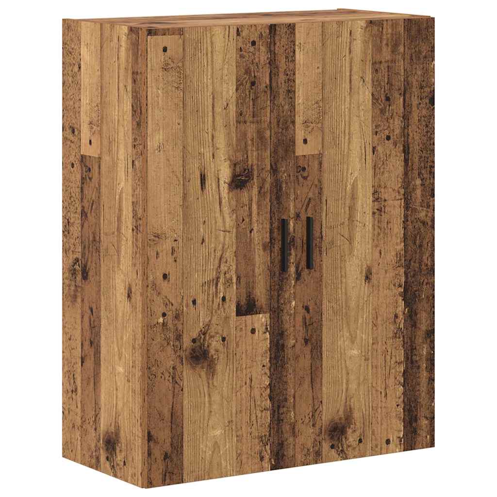Høyskap Gammelt tre 69,5 x 34 x 180 cm Konstruert tre