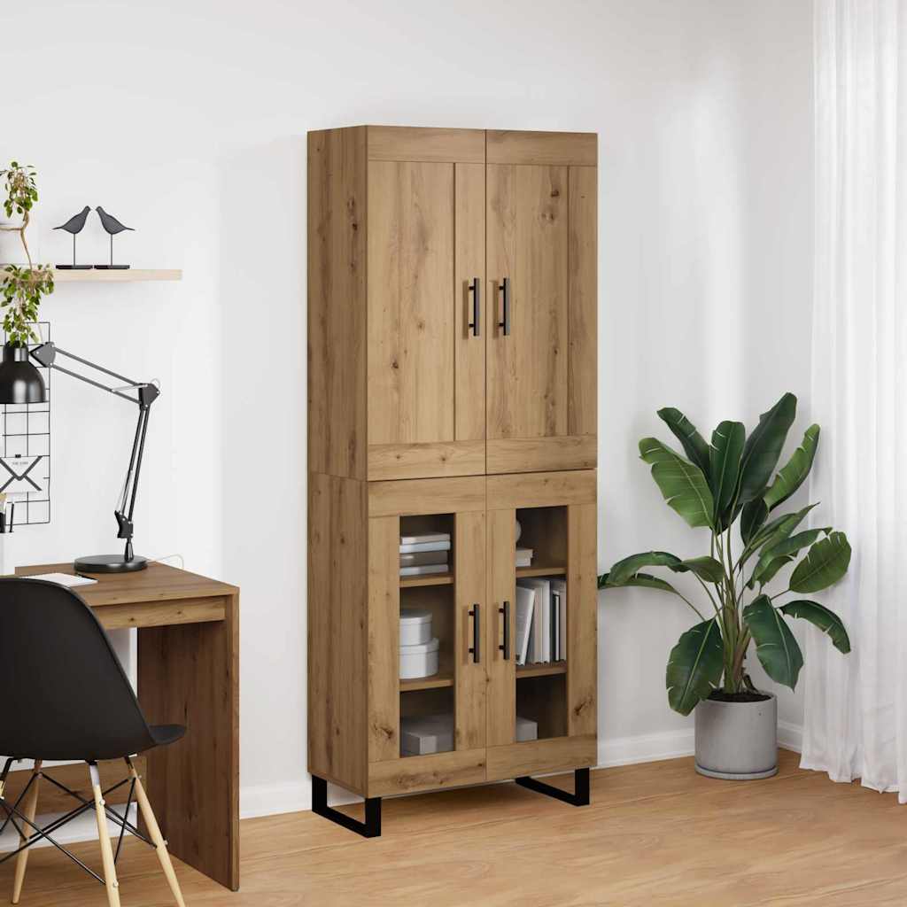 Høyskap Artisan Eik 69,5 x 34 x 180 cm Konstruert tre