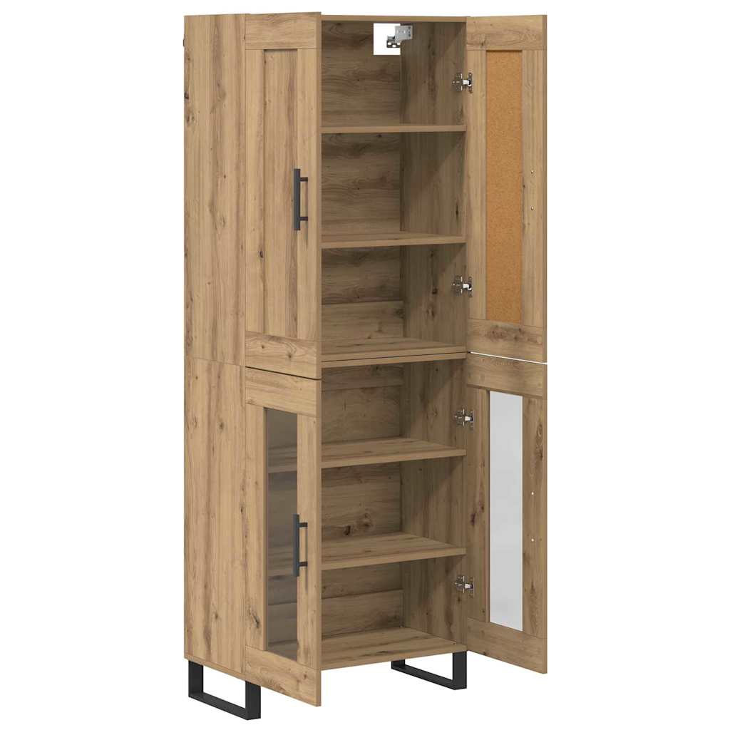 Høyskap Artisan Eik 69,5 x 34 x 180 cm Konstruert tre