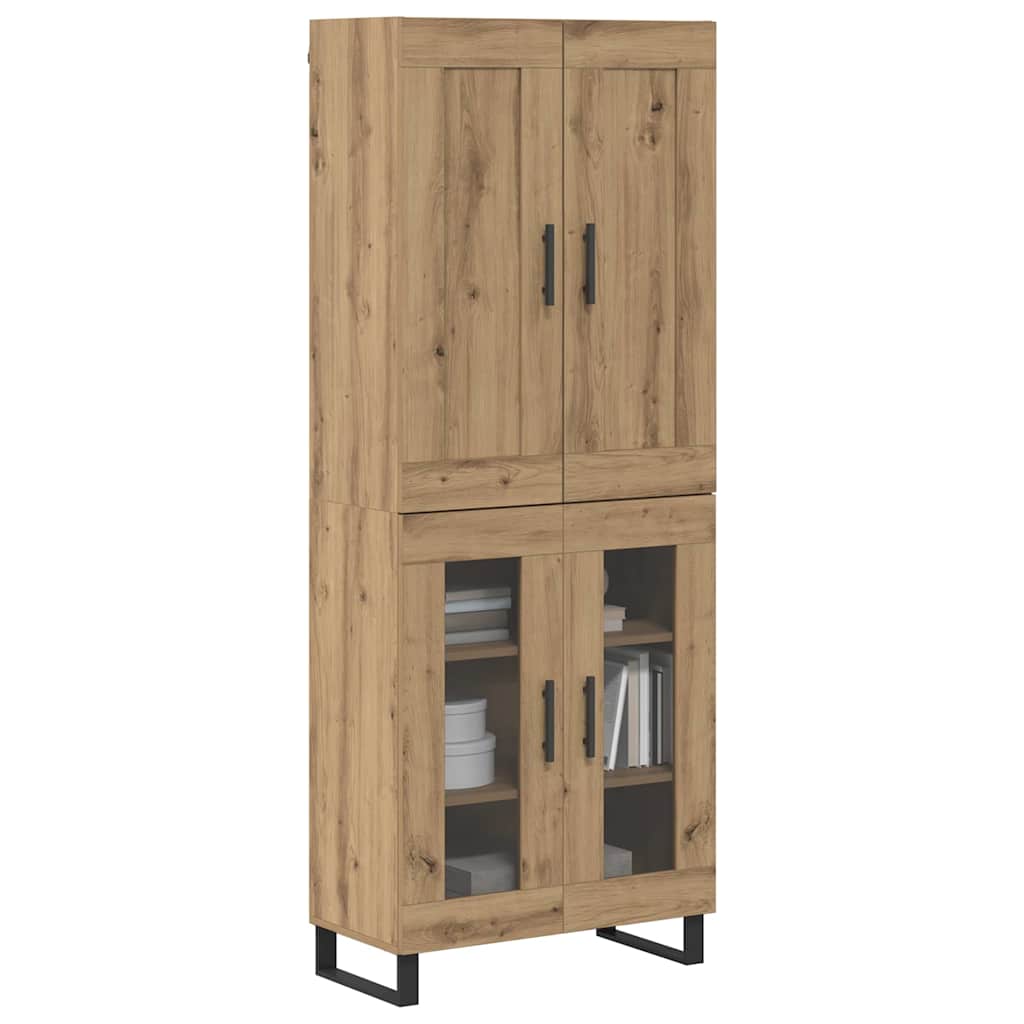 Høyskap Artisan Eik 69,5 x 34 x 180 cm Konstruert tre