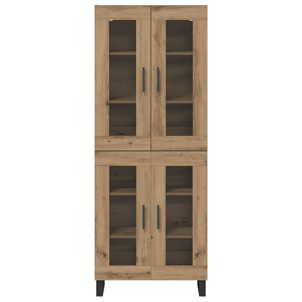 Høyskap 2 pcs Artisan Eik 69,5 x 34 x 180 cm Konstruert tre