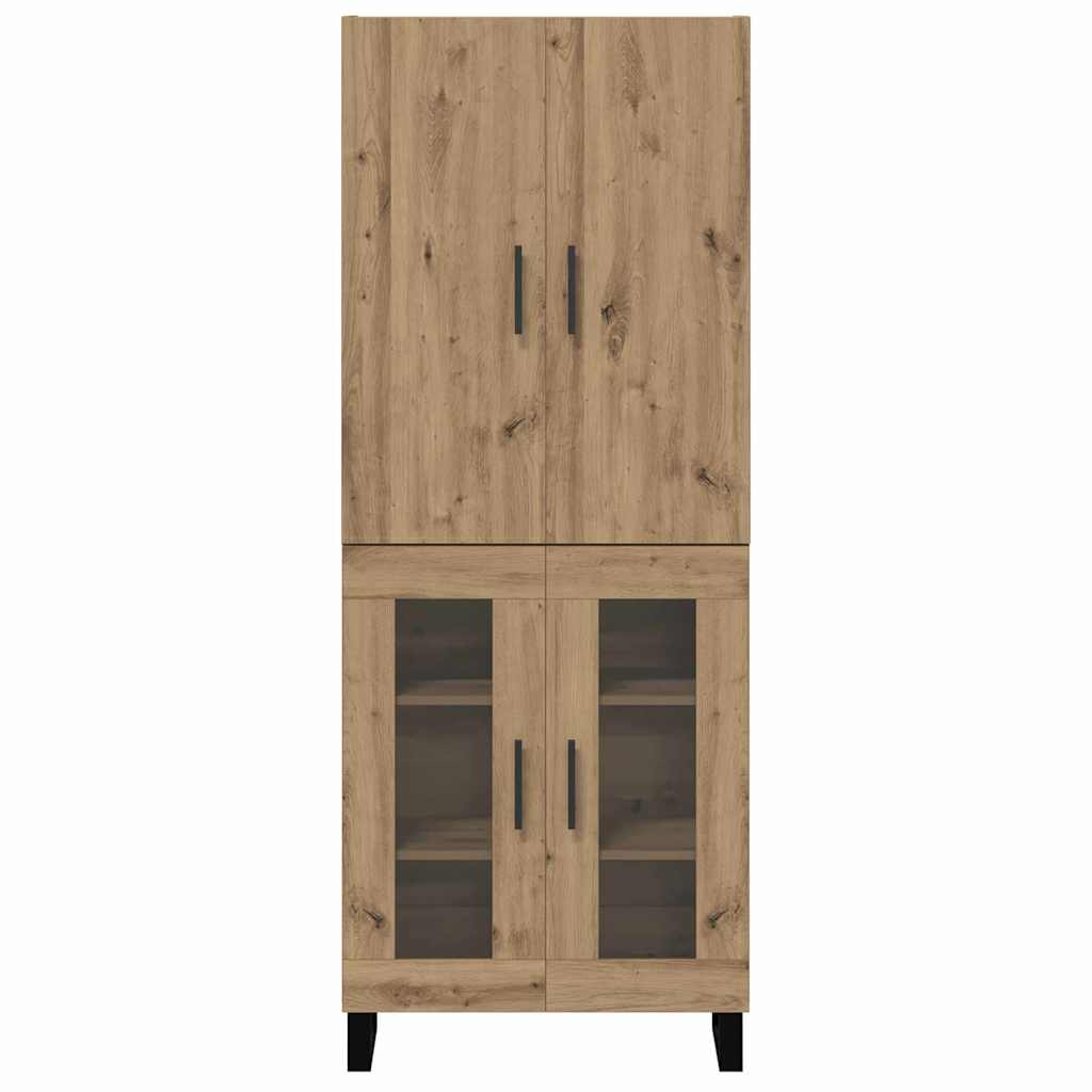 Høyskap 2 pcs Artisan Eik 69,5 x 34 x 180 cm
