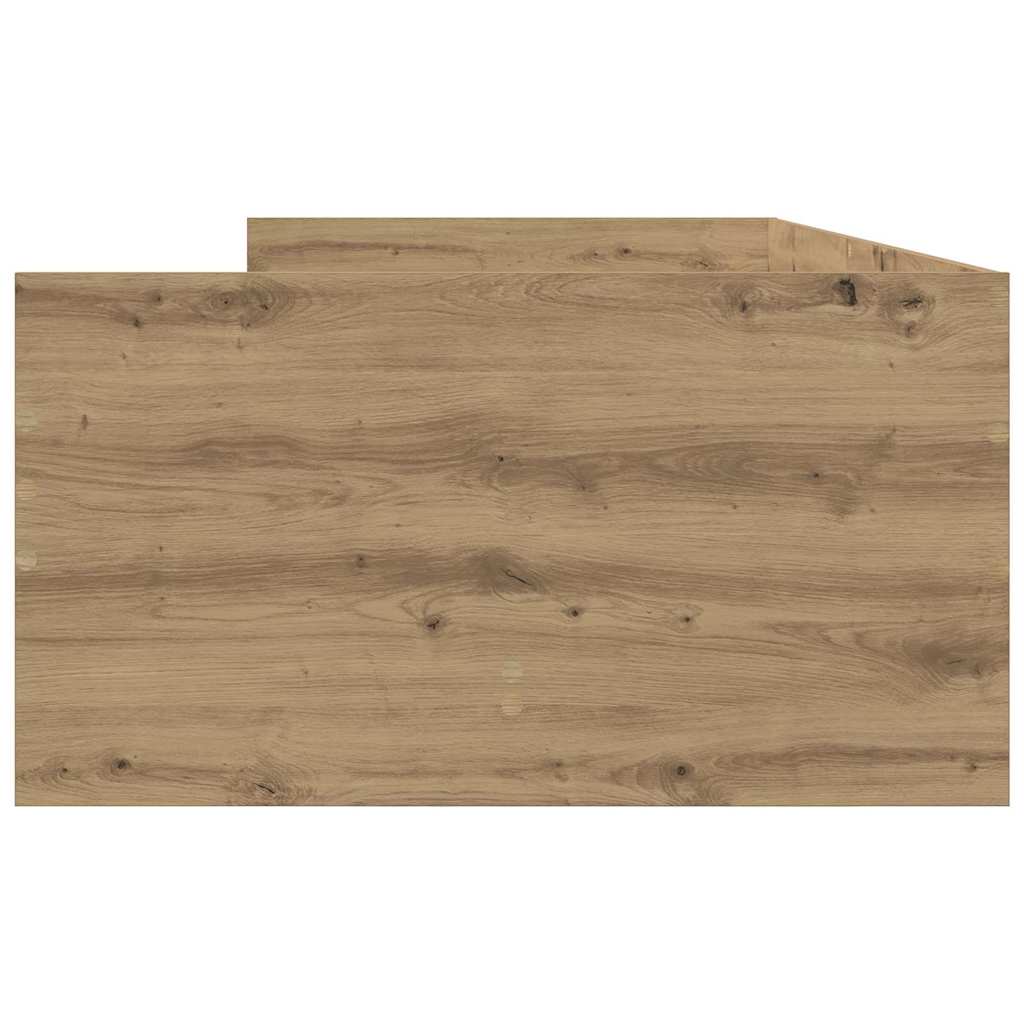 Sengestamme med skuff Artisan Eik 90 x 190 cm Massiv furu