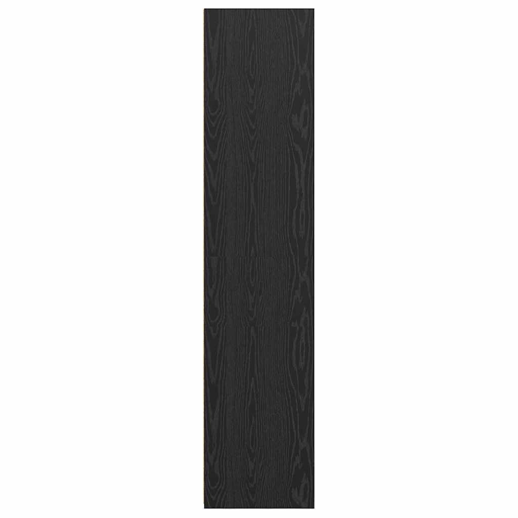 Kabinett Svart Eik 50 x 41 x 185 cm Konstruert tre