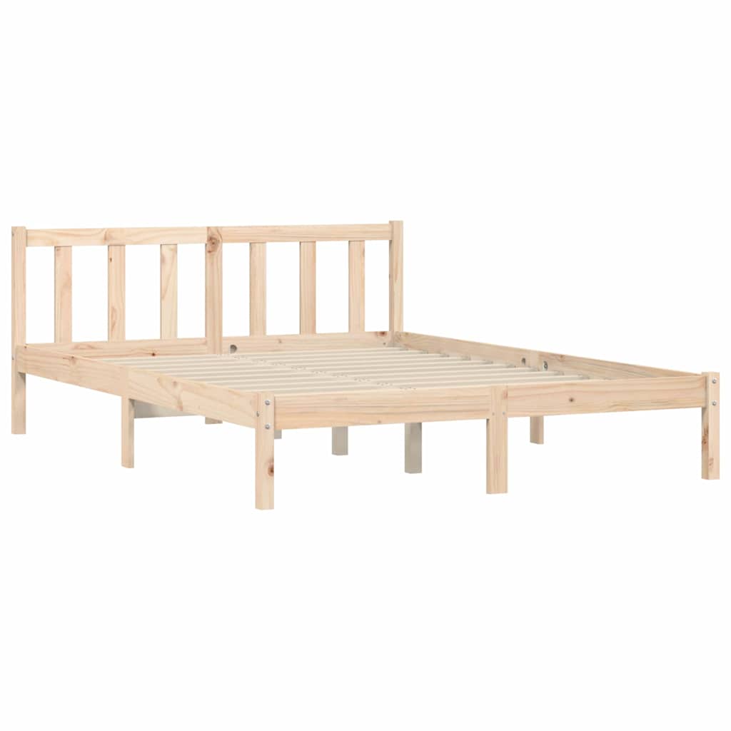 Sengestamme Naturlig 152 x 203 cm Massiv furu