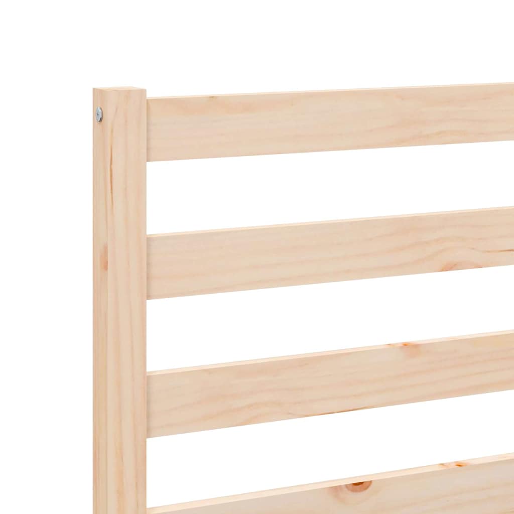 Sengestamme Naturlig 208,5 x 157,5 x 69,5 cm Massiv furu