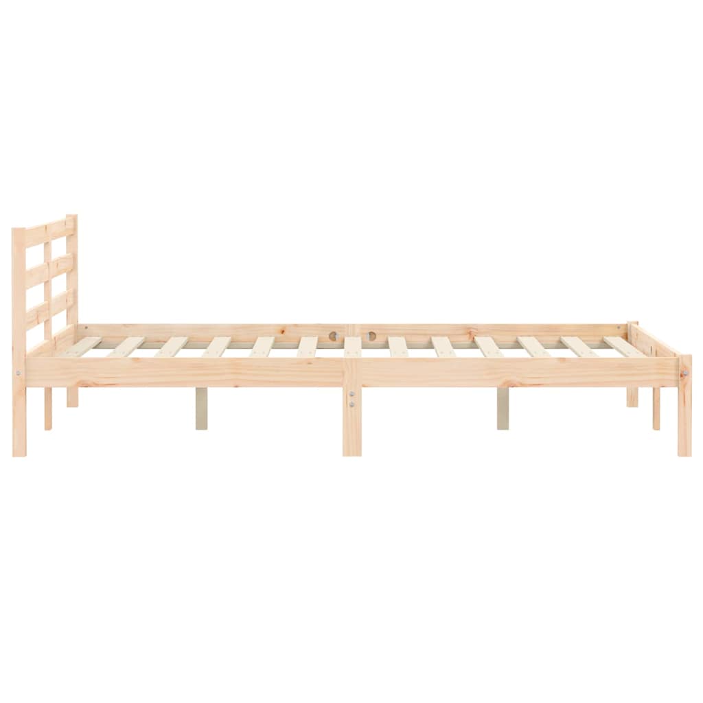 Sengestamme Naturlig 208,5 x 157,5 x 69,5 cm Massiv furu
