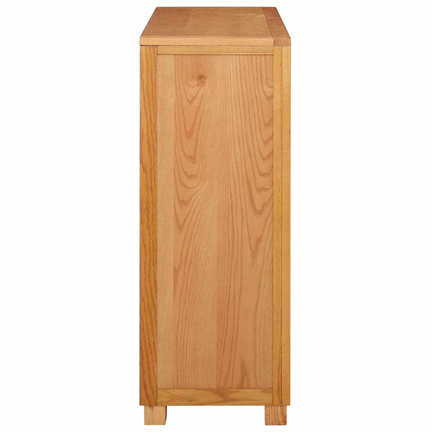 Kabinett med hylle med dør Brun 80 x 35 x 95 cm Massivt Eiketre