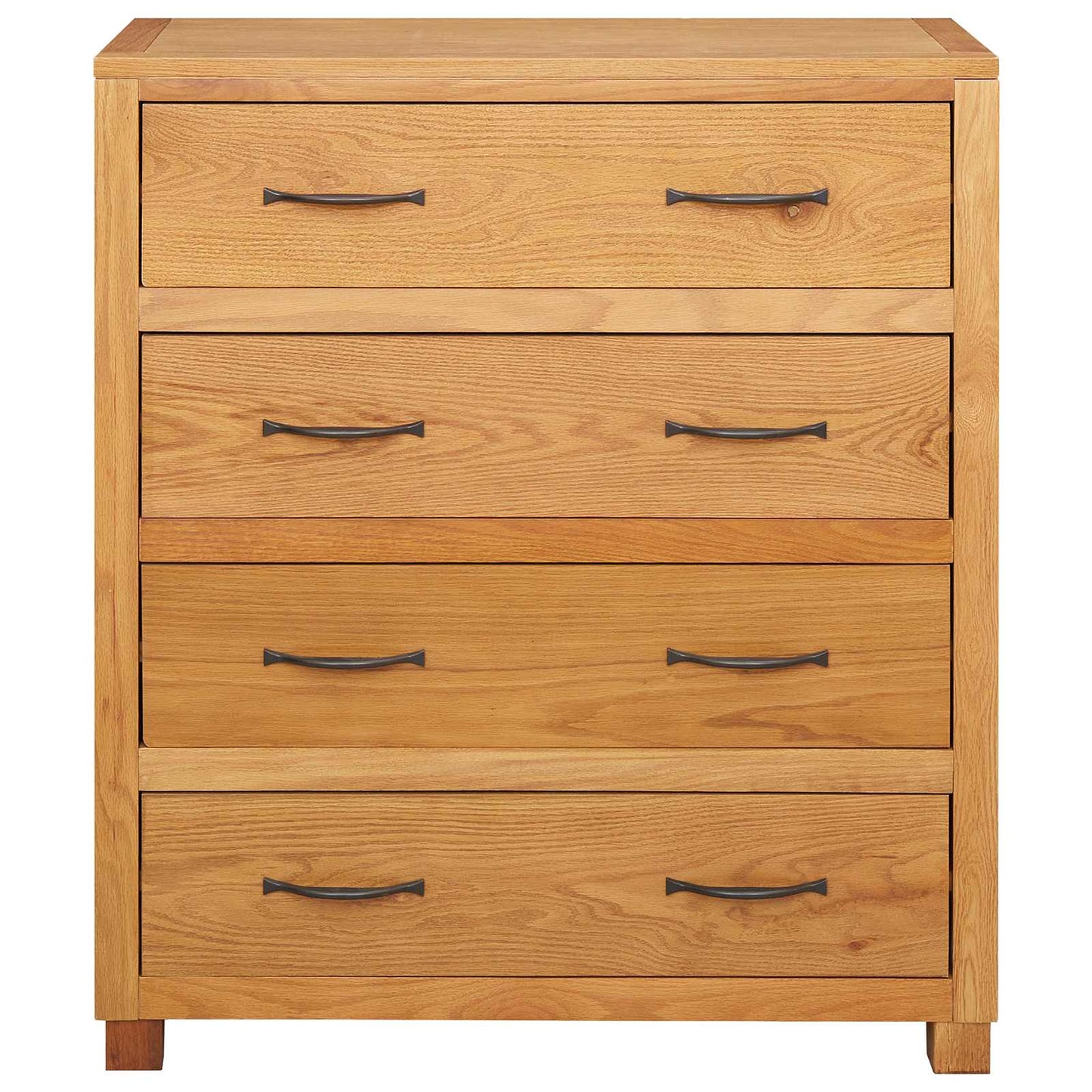 Kabinett med skuff Brun 80 x 35 x 95 cm Massivt Eiketre