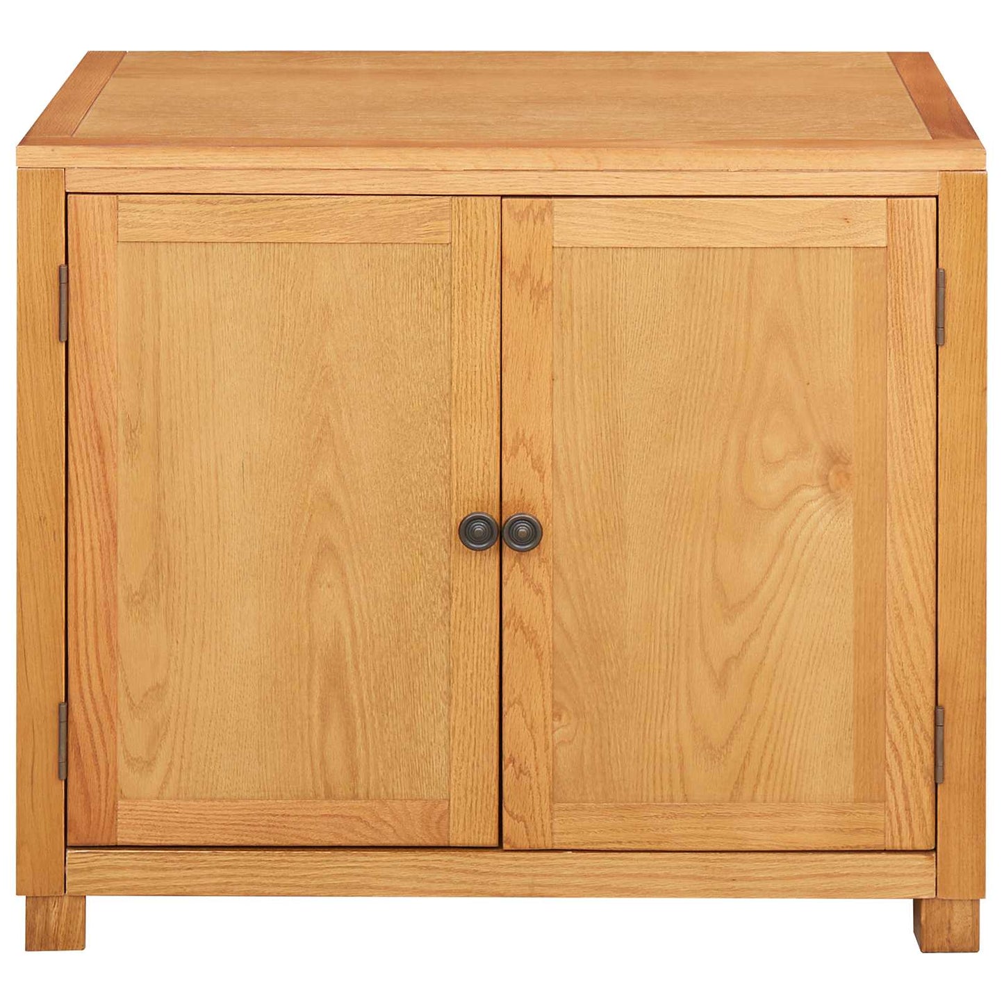 Kabinett med lagring Brun 78 x 50 x 70 cm Massivt Eiketre