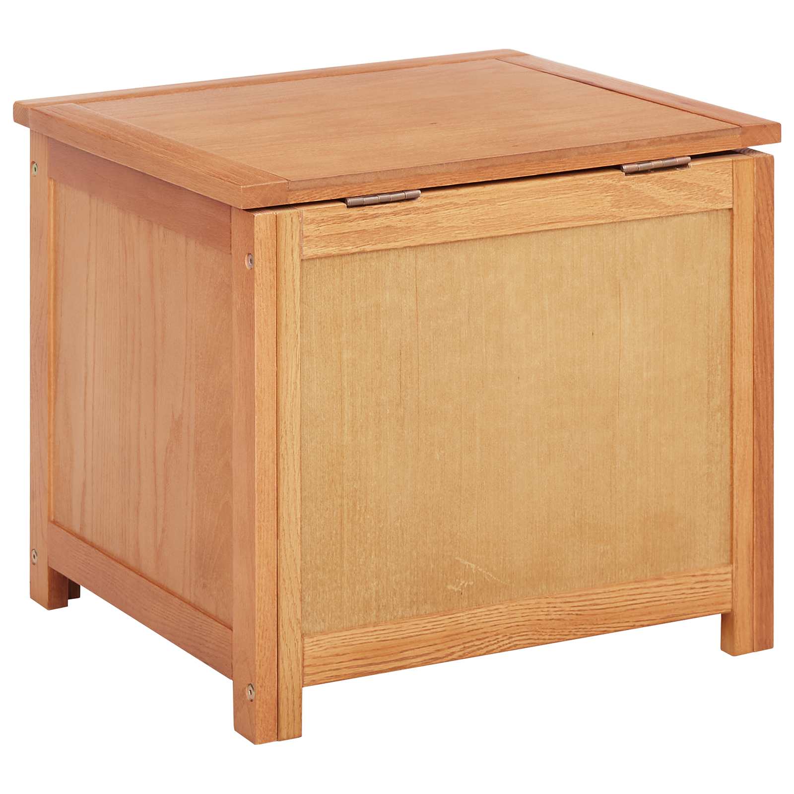Lagringsboks 50 x 45 x 45 cm Konstruert tre med eikefiner vidaXL