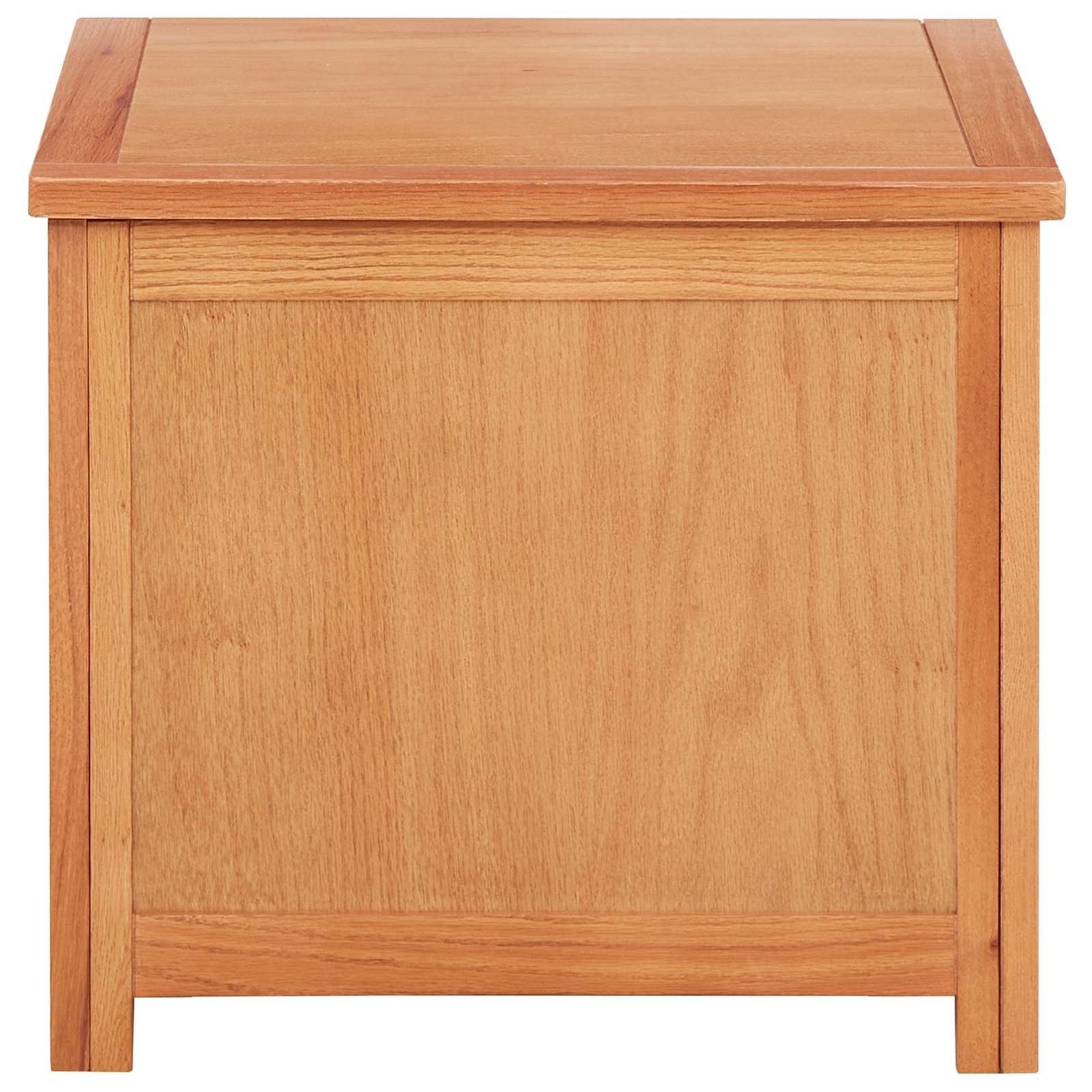 Lagringsboks 50 x 45 x 45 cm Konstruert tre med eikefiner vidaXL