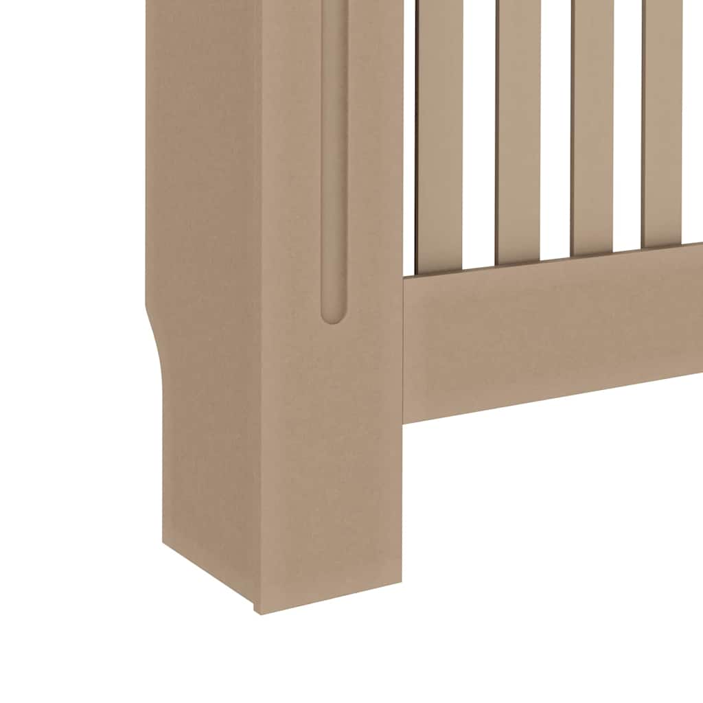 Radiator Deksel 2 pcs Brun 112 x 19 x 81,5 cm Konstruert tre