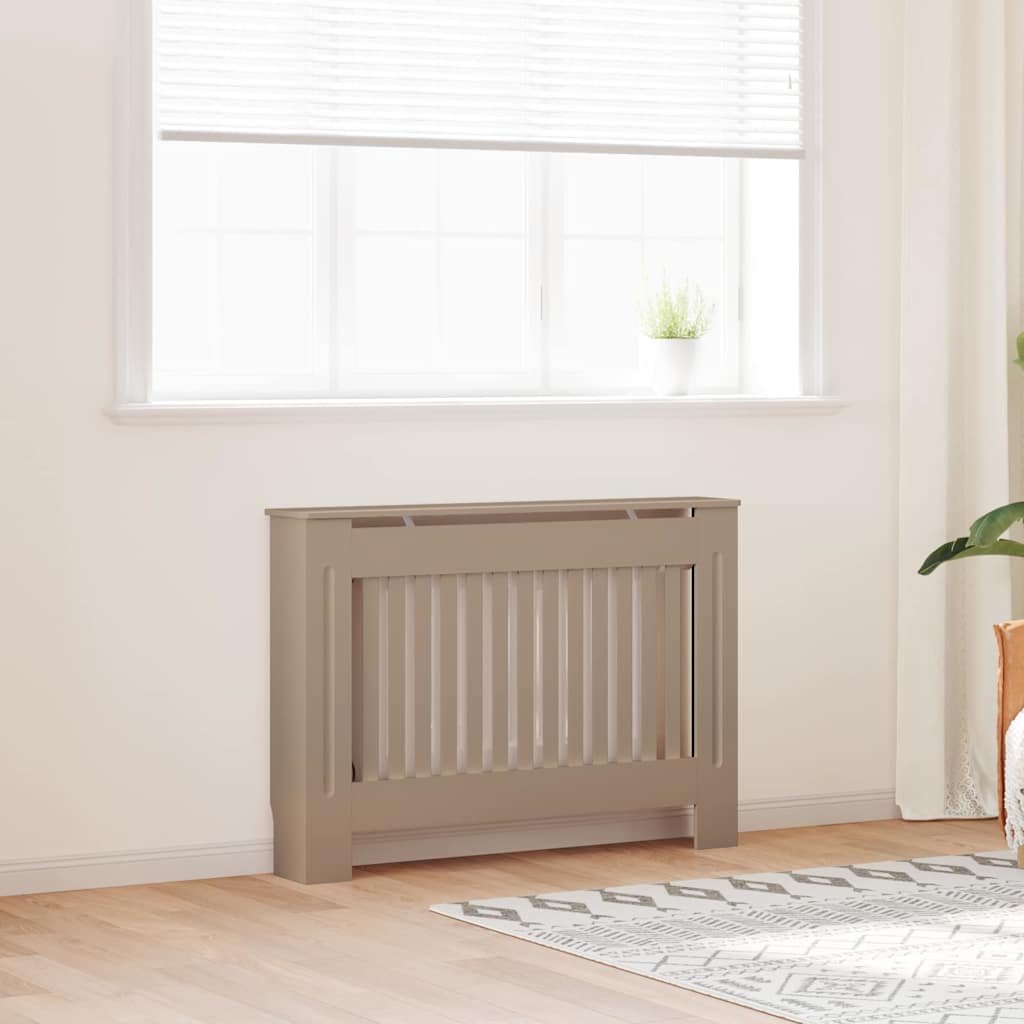 Radiator Deksel 2 pcs Brun 112 x 19 x 81,5 cm Konstruert tre