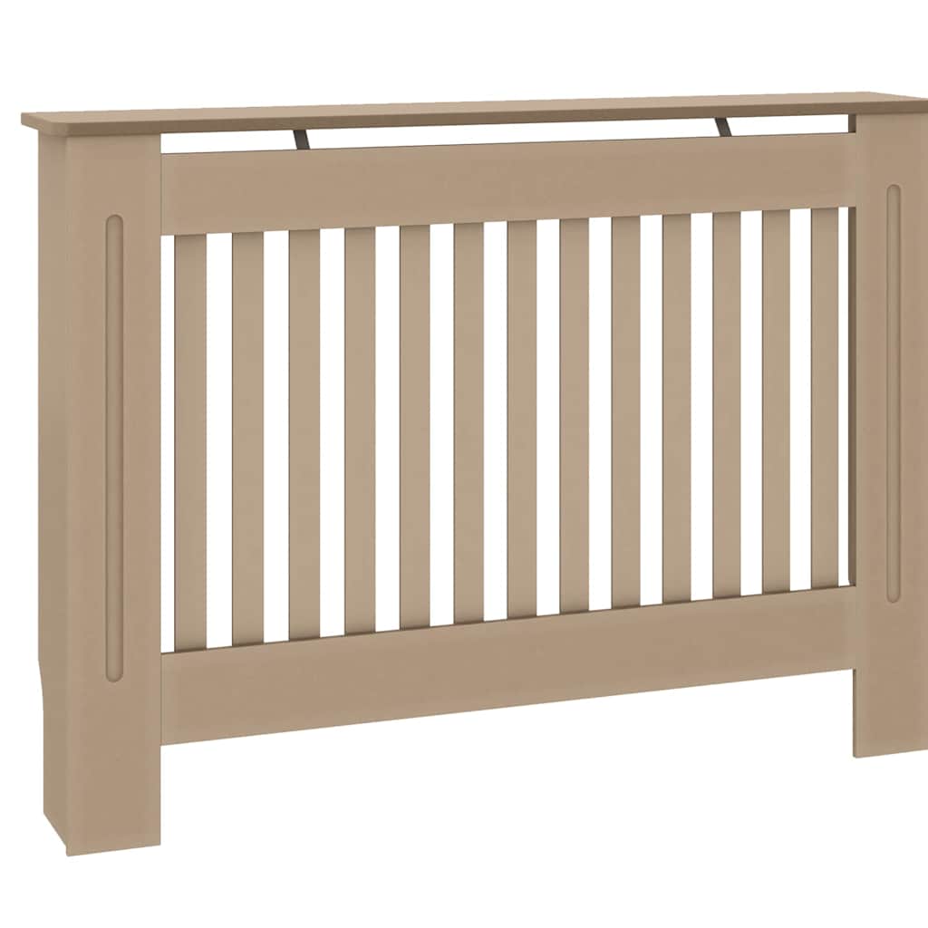 Radiator Deksel 2 pcs Brun 112 x 19 x 81,5 cm Konstruert tre