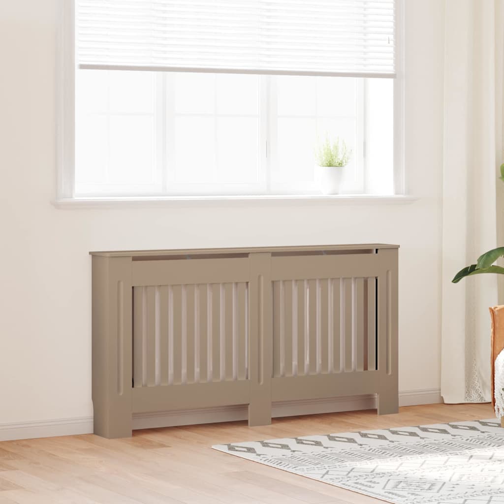 Radiator Deksel 2 pcs Sonoma eik 152 x 19 x 81,5cm