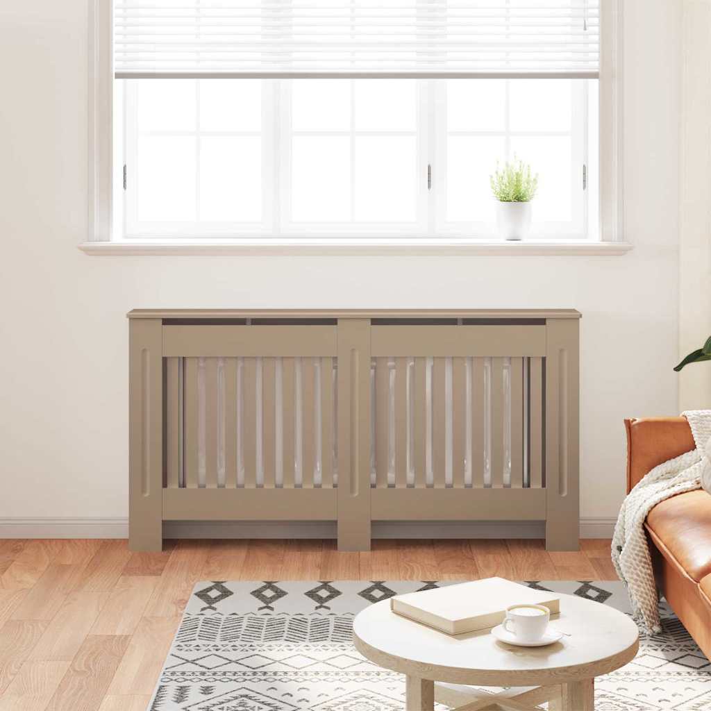 Radiator Deksel 2 pcs Sonoma eik 152 x 19 x 81,5cm