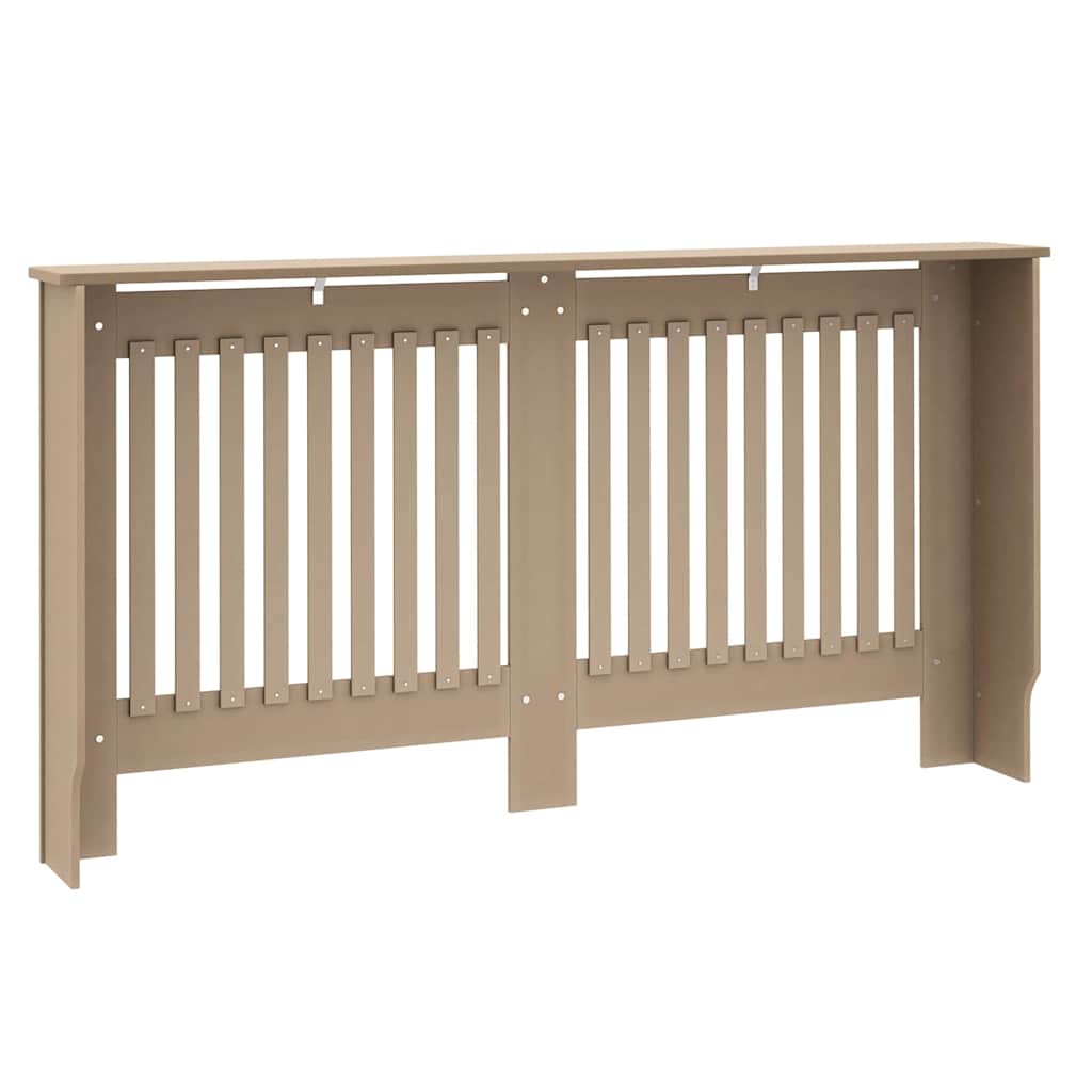 Radiator Deksel 2 pcs Sonoma eik 152 x 19 x 81,5cm