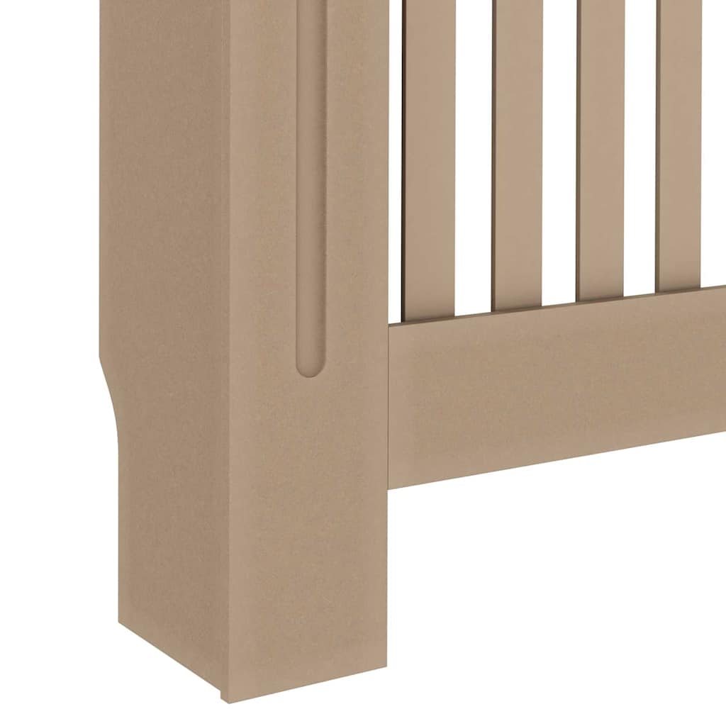 Radiator Deksel 2 pcs Brun 172 x 19 x 81,5 cm Konstruert tre
