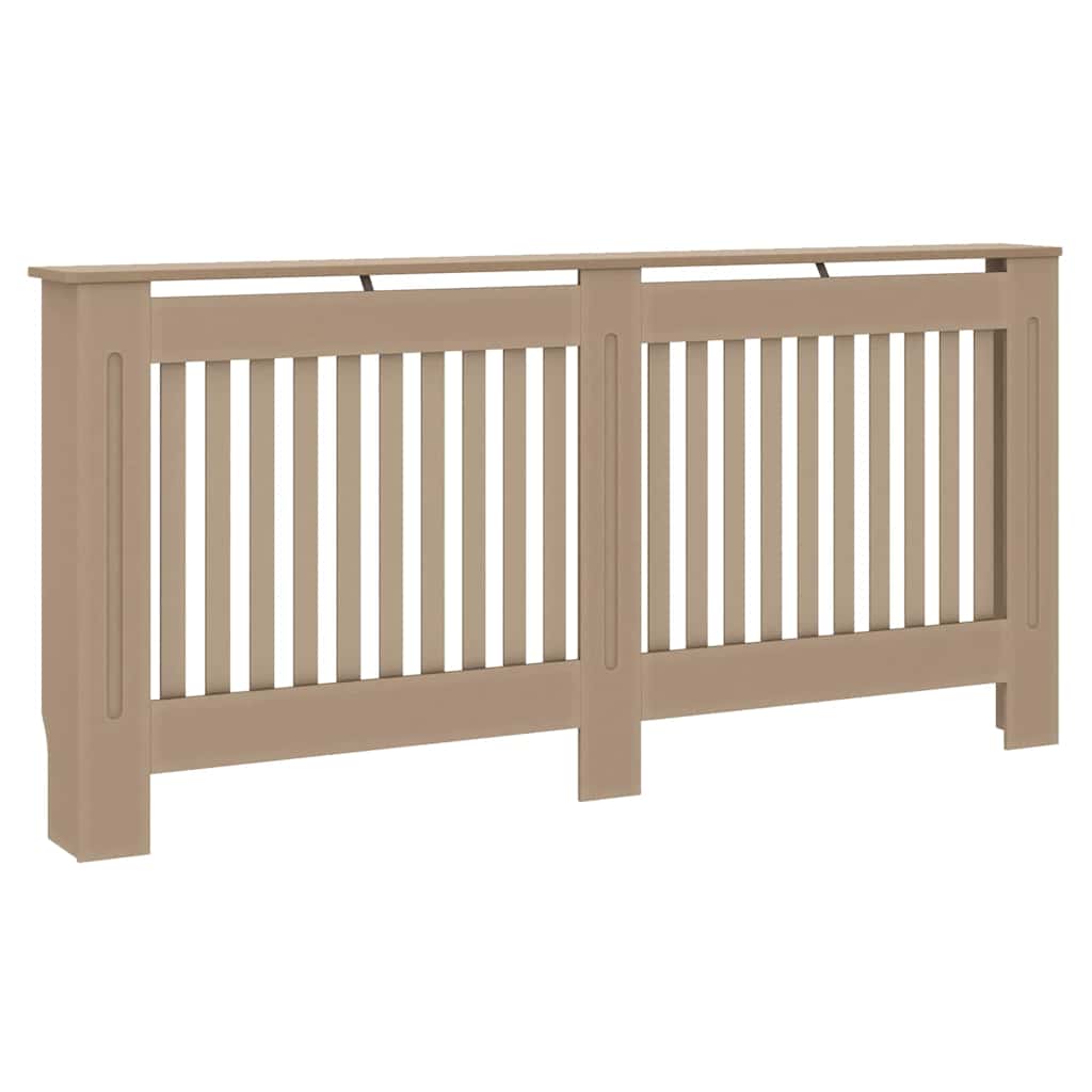 Radiator Deksel 2 pcs Brun 172 x 19 x 81,5 cm Konstruert tre