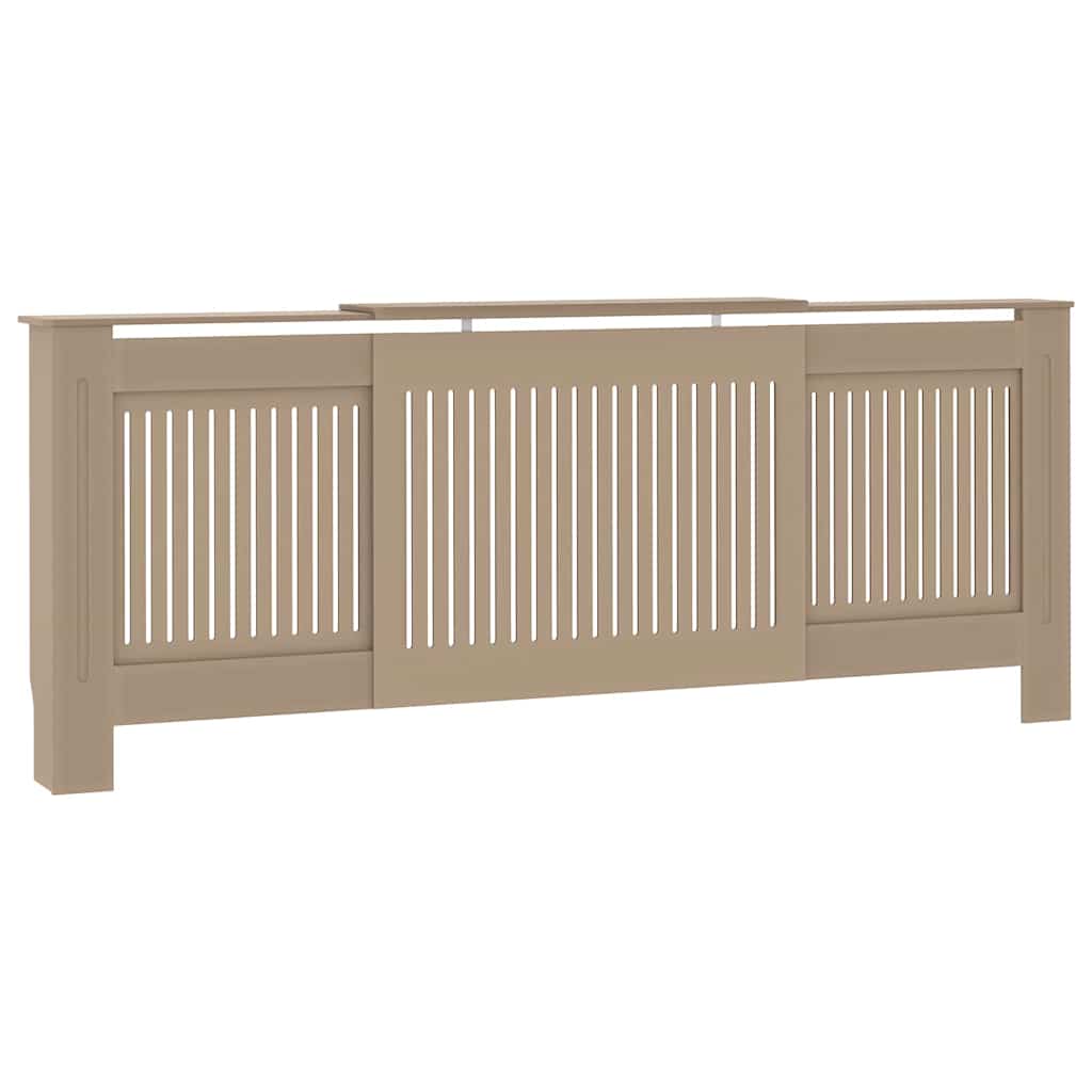 Radiator Deksel 2 pcs Sonoma eik 205 x 20,5 x 81,5cm