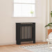 Radiator Deksel Svart 78 x 19 x 81,5cm Konstruert tre